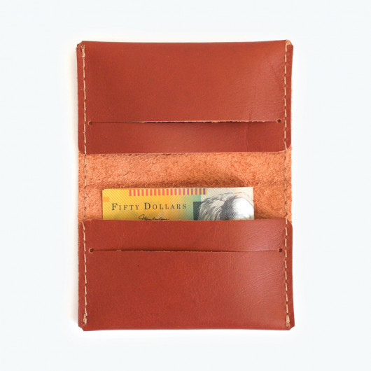 Leather Pocket Card Holders Cash